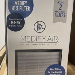MA-25 FILTER SET  HEPA H13 Replacement  $25.00