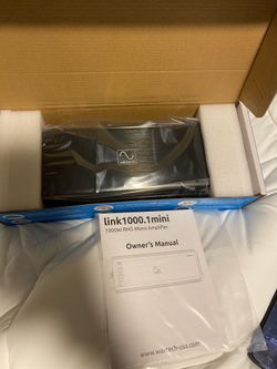 Brand new compact car amplifier wave tech link mini 1000/1 mono