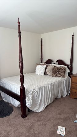 Queen size bed frame