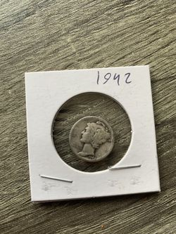 1942 Mercury dime