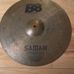 20 Inch Ride Cymbal Sabian B8
