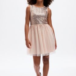 GAP Tulle Sequin Dress Size XL 12 Years 