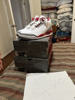 Jordan 3 Cardinal 