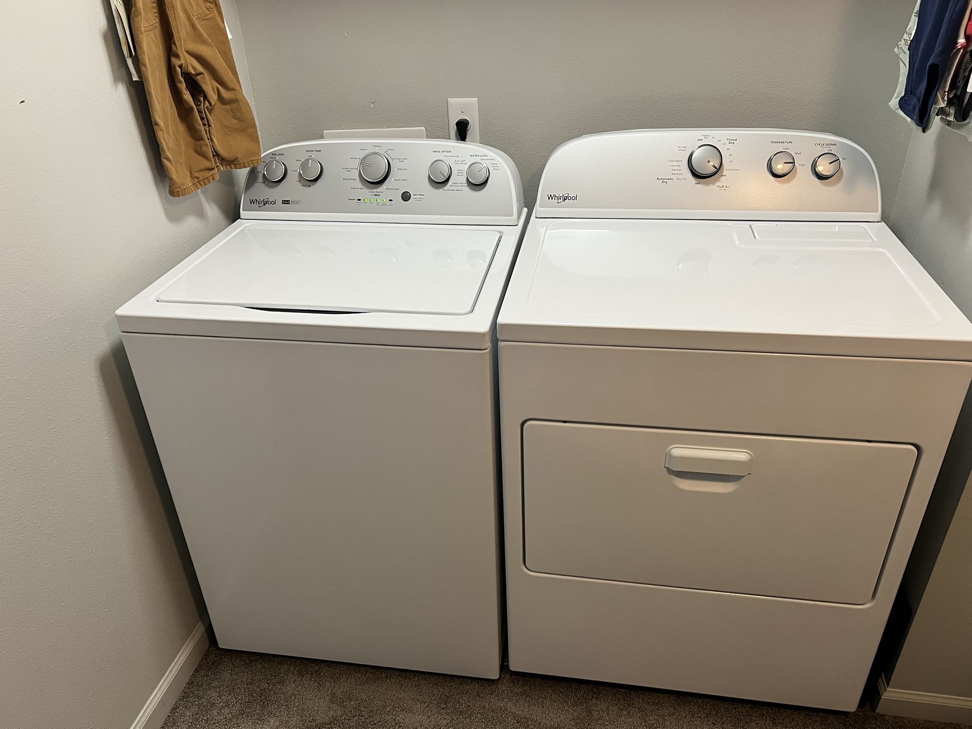 Whirlpool Washer Dryer Set