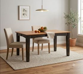 Butterfly Leaf Solid Wood 54x54 Dining Room Table