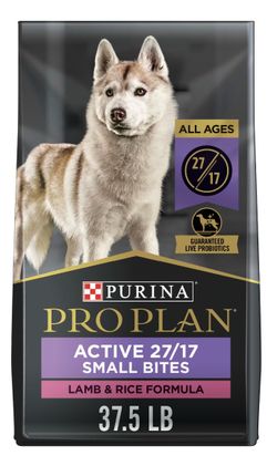 Purina Pro Plan High Protein, SPORT 27/17 Lamb & Rice Formula Small Bites Dry Dog Food, 37.5 Ibs.