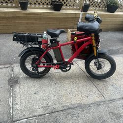 Electric bike fat Tire arrow m & c + 2 Batteries