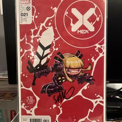 X-Men #21 - SIGNED Variant