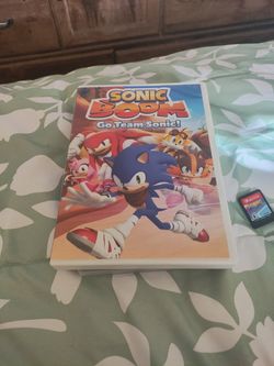 Sonic Boom Go Team Sonic!