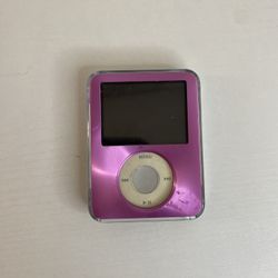 iPod Nano 3rd Gen 8gb pink
