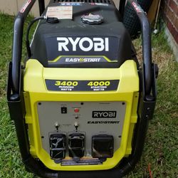 Generador RYOBY 4000 Watts new $470 Firm Price/trabajando Bien $470 precio firme