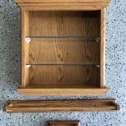 Solid Oak Bathroom Accessories 