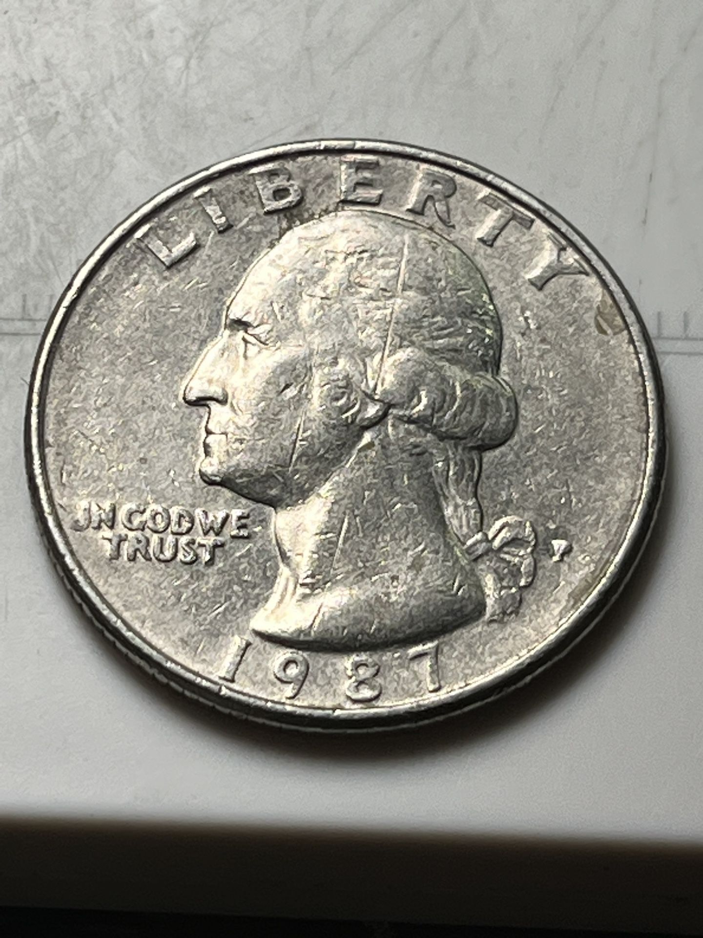 1987 P Quarter