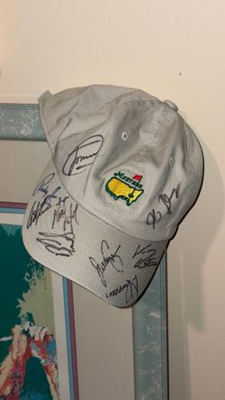 Vintage Multi-Signed Masters Golf Hat