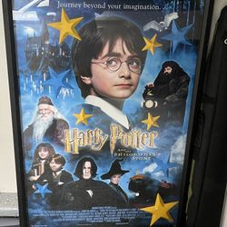 Harry Potter picture Framed 