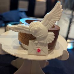 HP Napkin Rings With Resin Owl 