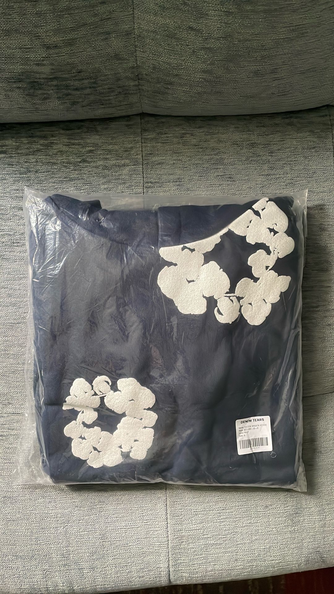 Navy Denim Tears Hoodie