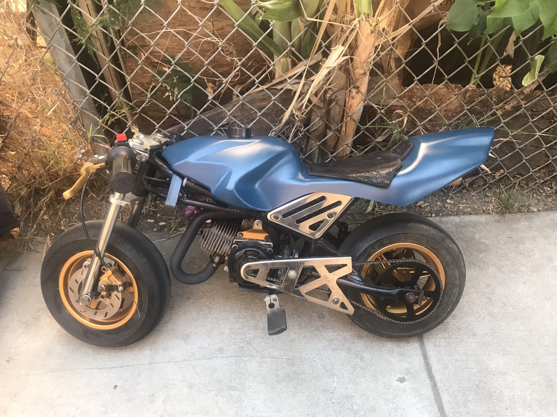 Restored 47cc pocket bike