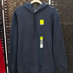 Tek Gear Ultra-Soft Fleece Hoodie Blue Men's XL
