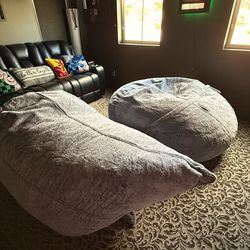 2 Huge Lovesac Bean Bags – $400 Each or $600 for Both
