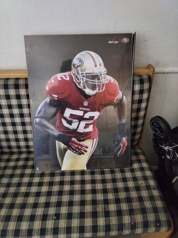 Pro Football Patrick Willis 52 Career As Linebacker Photo