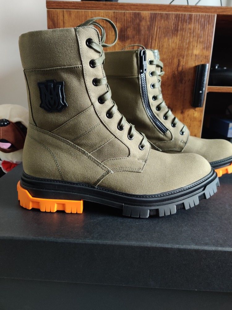 Amiri Military Combat Boot