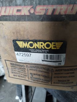 Monroe quick strut for Toyota