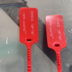 Zip Tie Off White Unlimited Edition