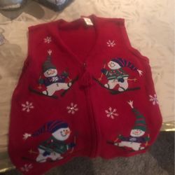 Christmas vest For Women Size Small 