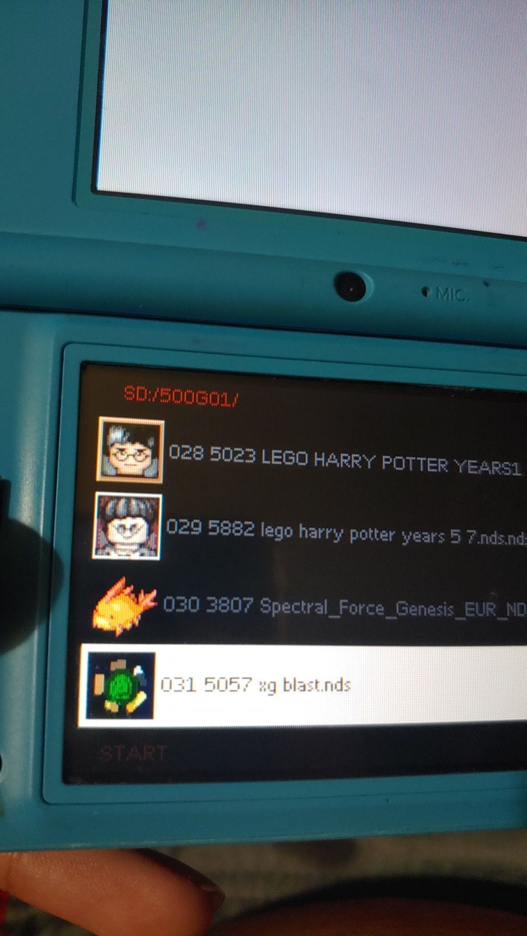 500 in 1 ds, games