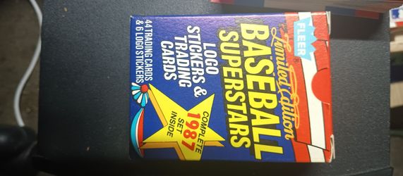 1987 FLEER LIMITED EDITION BASEBALL SUPERSTARS