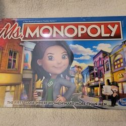 Ms. Monopoly Board Game New Sealed Hasbro