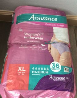 Assurance XL  36 Count Pull Ups