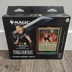 Magic the Gathering Final Fantasy Limit Break Commander Deck