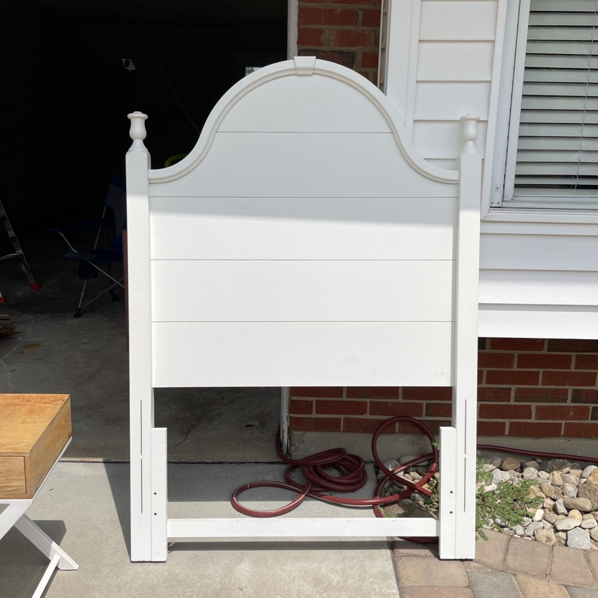 Twin Headboard White Shiplap
