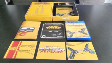 Very rare Limited Run Star Wars Racer Revenge Collectors Edition ( PS4) for sale