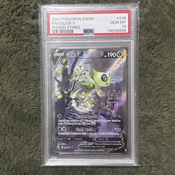 PSA 10 2021 Celebi V Fusion Strike