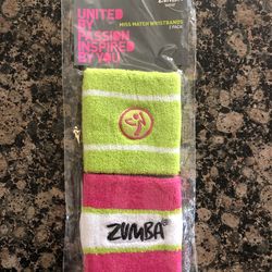 Zumba Wristbands, 2-pack
