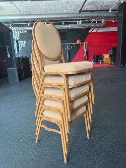 20 Stackable Banquet / Event Chairs – Commercial Grade