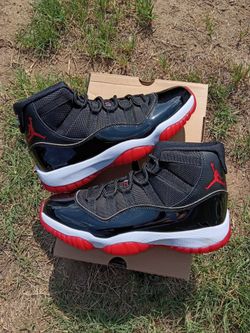 Black&red 11 retro shoes
