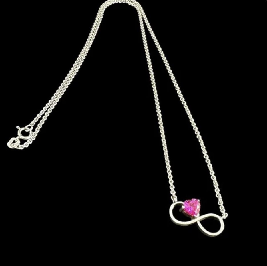 Infinity Necklace 925 Sterling