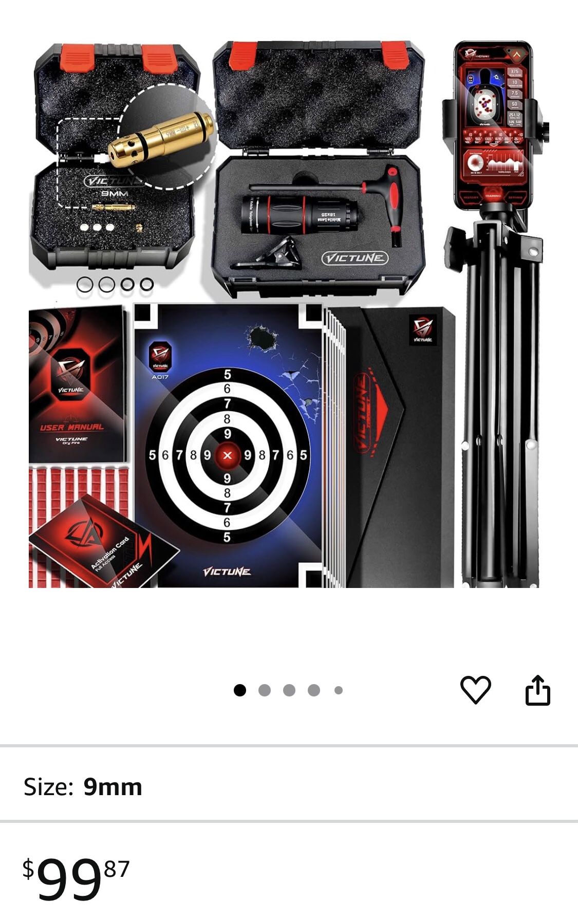 Dry Fire 9MM Training System Kit