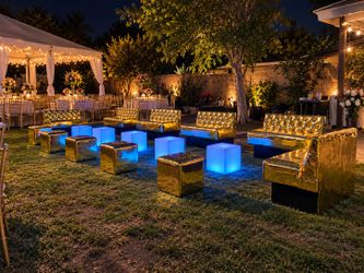 Golden Lounge Furniture set
