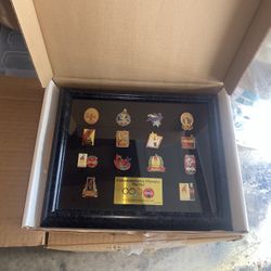 Coca-Cola commemorative Olympic pin set