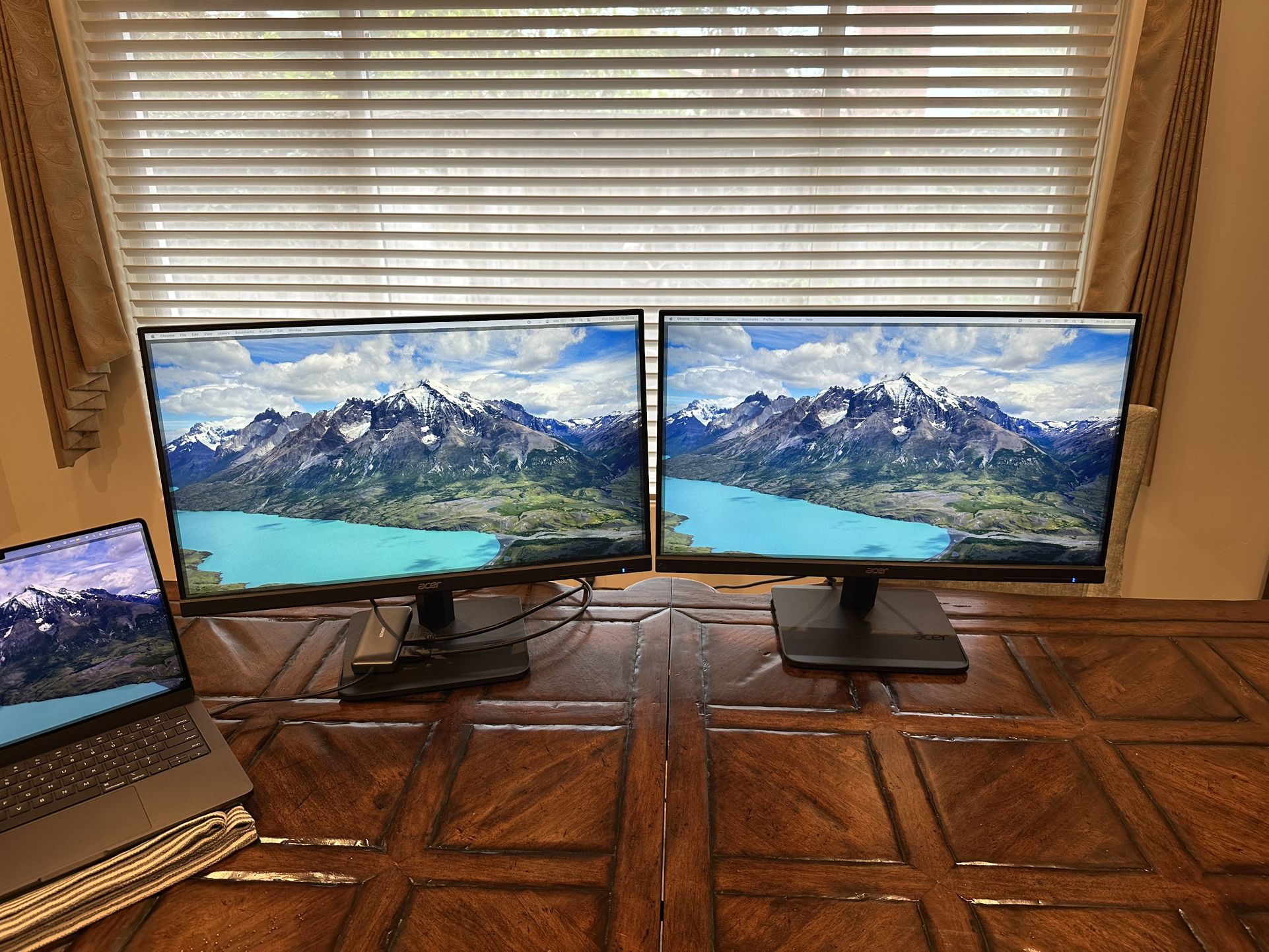 2 Acer 25” LCD Gaming Monitors