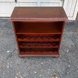 Bombay solid wood wine rack