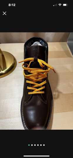 Grafters Monkey boots, Dark brown, Size 12 Men's