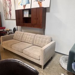 Mid-Century Modern Rowe furniture Sofa - Professionally Refurbished | 86" Long