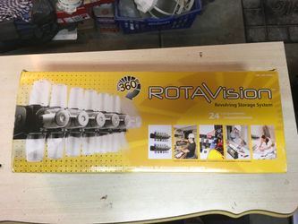 RotaVision 360° Revolving Storage System – New in Box