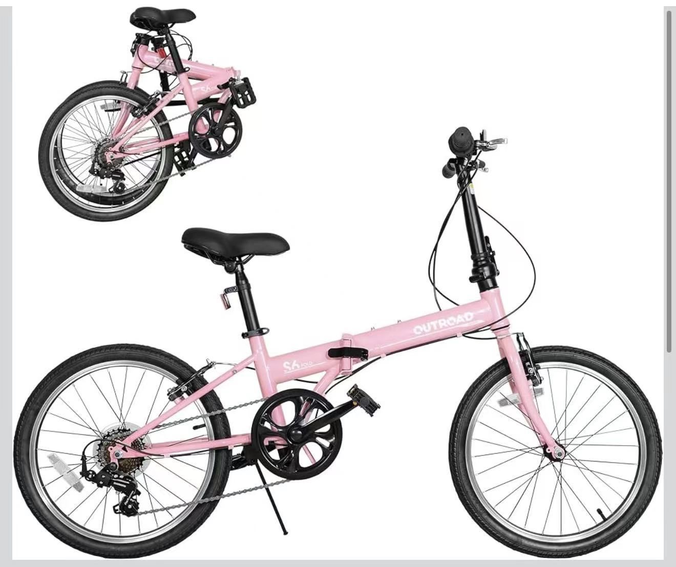 Outroad 20 Inch Folding Bike
